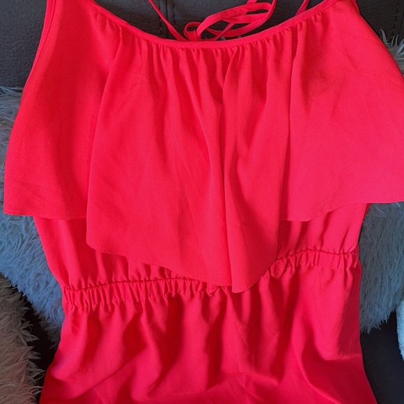 AMERICAN EAGLE OUTFITTERS Neon Pink Summer Dress - Picture 3 of 8